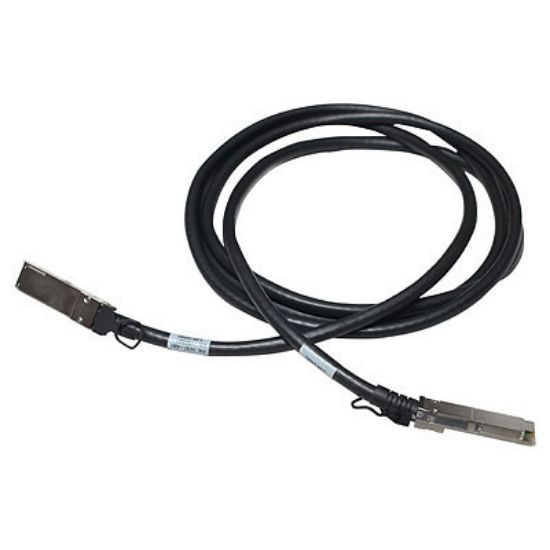 Image de HP E Networking Comware X240 40G QSFP+ QSFP+ 3m Direct Attach Copper Cable Câble de fibre optique - Noir (JG327A)