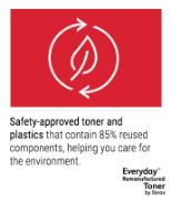 Image de Toner remanufacturé Jaune Everyday™ de Xerox compatible avec HP 410X (CF412X), Grande capacité (006R03553)