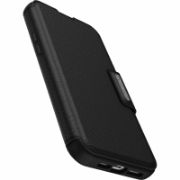 Image de OtterBox Strada Series Folio MagSafe pour iPhone 15 Pro Max, Shadow - produits livrés sans emballage - Noir (77-93814)