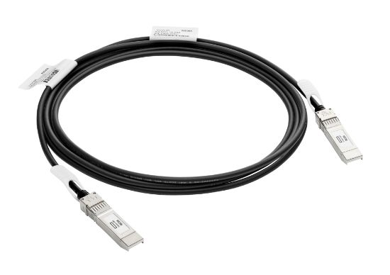Image de HP E Aruba Networking 10G SFP+ to SFP+ 7m Direct Attach Copper Cable Câble de fibre optique - Noir (J9285D)
