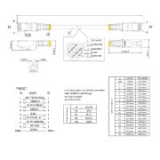Image de StarTech.com Câble réseau Ethernet RJ45 Cat6 de 10 m - Noir (6ASPAT10MBK)