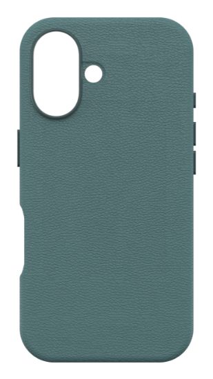 Image de OtterBox Symmetry Series Cactus Leather pour MagSafe pour iPhone 16, Juniper Sprig - Vert (77-96293)