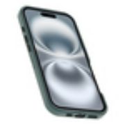 Image de OtterBox Symmetry Series Cactus Leather pour MagSafe pour iPhone 16, Juniper Sprig - Vert (77-96293)