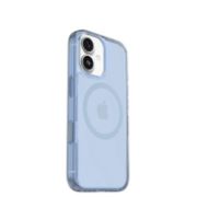 Image de OtterBox Symmetry Clear MagSafe Series pour Apple iPhone 17, Silver Glade - Bleu,Transparent (77-98799)