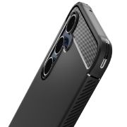 Image de Spigen Rugged Armor Backcover Samsung Galaxy A55 - Matte Black - Noir (ACS07500)