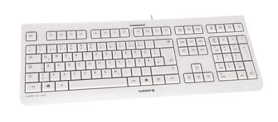 Image de CHERRY KC 1000 clavier Universel USB Espagnole Gris (JK-0800ES-0)
