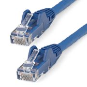 Image de StarTech.com câble de réseau Bleu 3 m Cat6 U/UTP (UTP) (N6LPATCH3MBL)