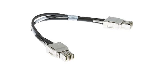Image de Cisco Meraki 120G stacking cable (1 m) Câble de réseau - Noir,Gris (STACK-T1-1M-M)