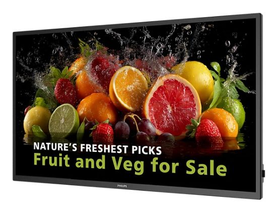 Image de Philips 5000 series Écran d'affichage dynamique 139,7 cm (55") LCD Wifi 600 cd/m² Full HD Noir Intégré dans le processeur Android (55BDL5050D/00)