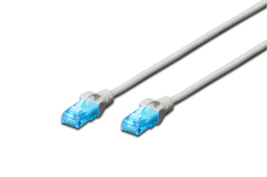 Image de Digitus Câble de brassage CAT 5e U/UTP Câble de réseau - Gris (DK-1512-200)