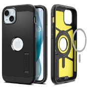 Image de Spigen Tough Armor Backcover MagSafe iPhone 15 - Zwart - Noir (ACS06811)
