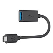 Image de Belkin câble USB USB 3.2 Gen 1 (3.1 Gen 1) USB C USB A Noir (F2CU036BTBLK)