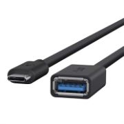 Image de Belkin câble USB USB 3.2 Gen 1 (3.1 Gen 1) USB C USB A Noir (F2CU036BTBLK)