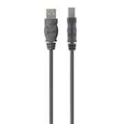 Image de Belkin USB 2.0 A - USB 2.0 B, 4.8m câble USB 4,8 m USB A USB B Gris (F3U154BT4.8M)