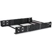 Image de StarTech.com Rails pour Rack Serveur Universels 2U - Rails de Montage Serveur en Rack 19 pouces - Rails de Rack Ajustable pour Baie Informatique/ Rack d'Équipement/Rack Serveu ... (UNIRAILS2U)