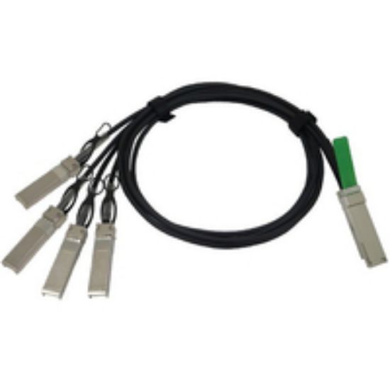 Image de Cisco QSFP - 4xSFP10G, 5m Câble de fibre optique - Noir (QSFP-4SFP10G-CU5M=)