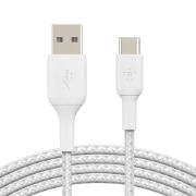 Image de Belkin câble USB 0,15 m USB A USB C Blanc (CAB002BT0MWH)