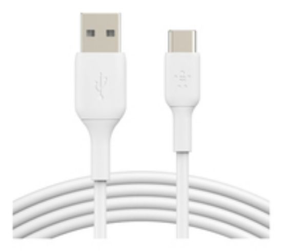 Image de Belkin BoostCharge câble USB 1 m USB 2.0 USB A USB C Blanc (CAB001BT1MWH2PK)