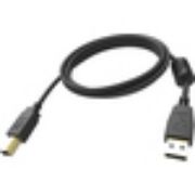Image de Vision 3 m, USB 2.0, USB-A, 28/24 AWG, 480Mbit/s, Noir Câble USB (TC 3MUSB/BL)