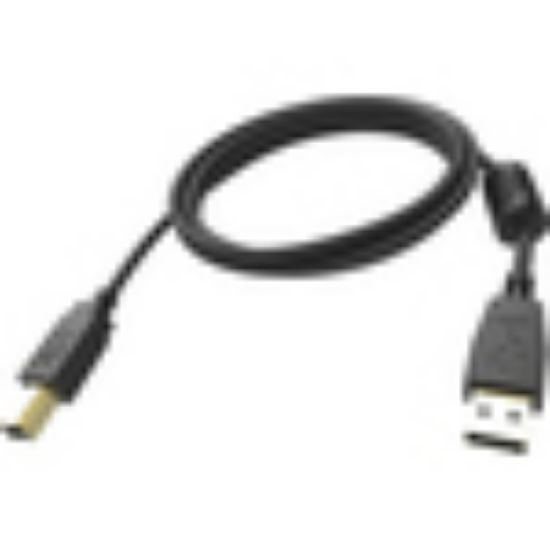 Image de Vision 3 m, USB 2.0, USB-A, 28/24 AWG, 480Mbit/s, Noir Câble USB (TC 3MUSB/BL)