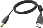 Image de Vision 3 m, USB 2.0, USB-A, 28/24 AWG, 480Mbit/s, Noir Câble USB (TC 3MUSB/BL)