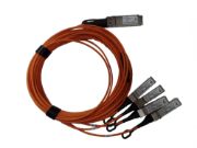 Image de HP E 40GbE QSFP+ to 4x10GbE SFP+ 5m Active Optical Cable Câble de fibre optique (Q9S66A)