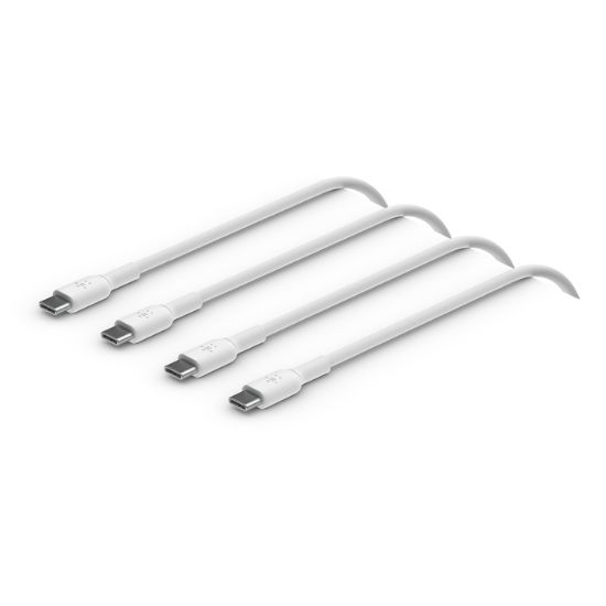 Image de Belkin BoostCharge câble USB 1 m USB 2.0 USB C Blanc (CAB003BT1MWH2PK)