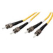 Image de Eaton Tripp Lite series Duplex Singlemode 9/125 Fiber Patch Cable (ST/ST), 2m (6 ft.) Câble de fibre optique - Noir,Jaune (N352-02M)