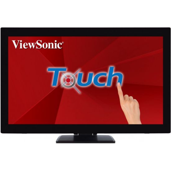 Image de Viewsonic moniteur à écran tactile 68,6 cm (27") 1920 x 1080 pixels Plusieurs pressions Multi-utilisateur Noir (TD2760)