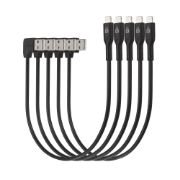 Image de Kensington Câbles d'alimentation et de synchronisation pour tablettes, Lightning vers USB – Pack de 5 (K67864WWA)