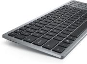 Image de DELL KB740 clavier Bureau RF sans fil + Bluetooth QWERTY Anglais britannique Gris, Noir (KB740-GY-R-UK)
