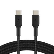 Image de Belkin USB-C - USB-C, 2 m, Black Câble USB - Noir (CAB004BT2MBK)
