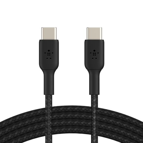Image de Belkin USB-C - USB-C, 2 m, Black Câble USB - Noir (CAB004BT2MBK)
