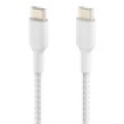 Image de Belkin BoostCharge Câble USB - Blanc (CAB004BT2MWH)
