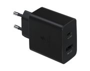 Image de Samsung chargeur d'appareils mobiles Casques, Casque, Ordinateur portable, Smartphone, Smartwatch, Tablette Noir Secteur Intérieure (EP-TA220NBEGEU)