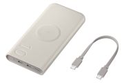 Image de Samsung banque d'alimentation électrique 10000 mAh Recharge sans fil Beige (EB-U2510XUEGEU)