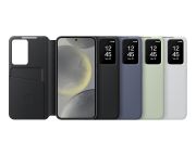 Image de Samsung Smart View Case coque de protection pour téléphones portables 15,8 cm (6.2") Étui avec portefeuille Noir (EF-ZS921CBEGWW)