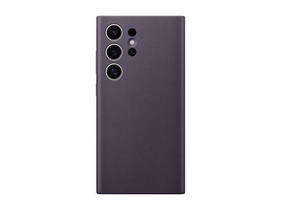 Image de Samsung Vegan Leather Case coque de protection pour téléphones portables 17,3 cm (6.8") Housse Violet (GP-FPS928HCAVW)