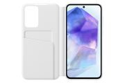 Image de Samsung Etui Smart View avec porte-carte pour Galaxy A55 5G (EF-ZA556CWEGWW)