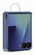 Image de Samsung coque de protection pour téléphones portables 17,4 cm (6.85") Housse Transparent (EF-QF766CTEGWW)