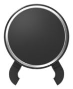 Image de Samsung chargeur d'appareils mobiles Smartphone Noir Recharge sans fil Auto (GP-PWU025WIBBW)