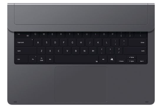 Image de Samsung EF-DX935 QWERTY Anglais Pogo Pin Gris (EF-DX935UJEGWW)