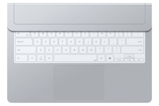 Image de Samsung EF-DX935 QWERTY Anglais Pogo Pin Argent (EF-DX935USEGWW)