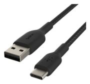 Image de Belkin câble USB 3 m USB A USB C Noir (CAB002BT3MBK)