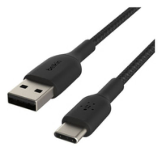 Image de Belkin câble USB 3 m USB A USB C Noir (CAB002BT3MBK)