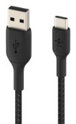 Image de Belkin câble USB 3 m USB A USB C Noir (CAB002BT3MBK)