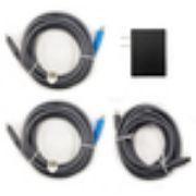 Image de Cisco IP Conference Phone 8832 Daisy Chain Kit for Europe. This includes a smart adapter, a power adapter and three USB-C cables Adaptateur de puissance & onduleur - Gris (CP-8832-DC-EU=)