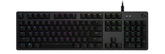 Image de Logitech G gaming mécanique G512 CARBON LIGHTSYNC RVB avec switchs GX Brown - QWERTY Clavier - Charbon (920-009350)