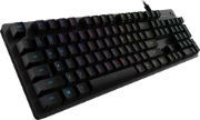 Image de Logitech G gaming mécanique G512 CARBON LIGHTSYNC RVB avec switchs GX Brown - QWERTY Clavier - Charbon (920-009350)