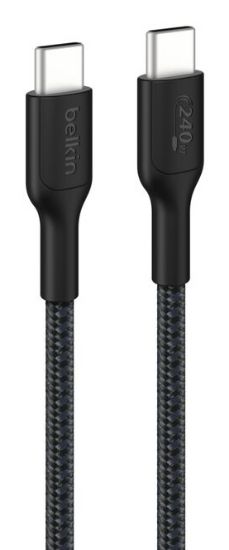 Image de Belkin BoostCharge Pro Câble USB - Noir (CAB025HQ2MBK)